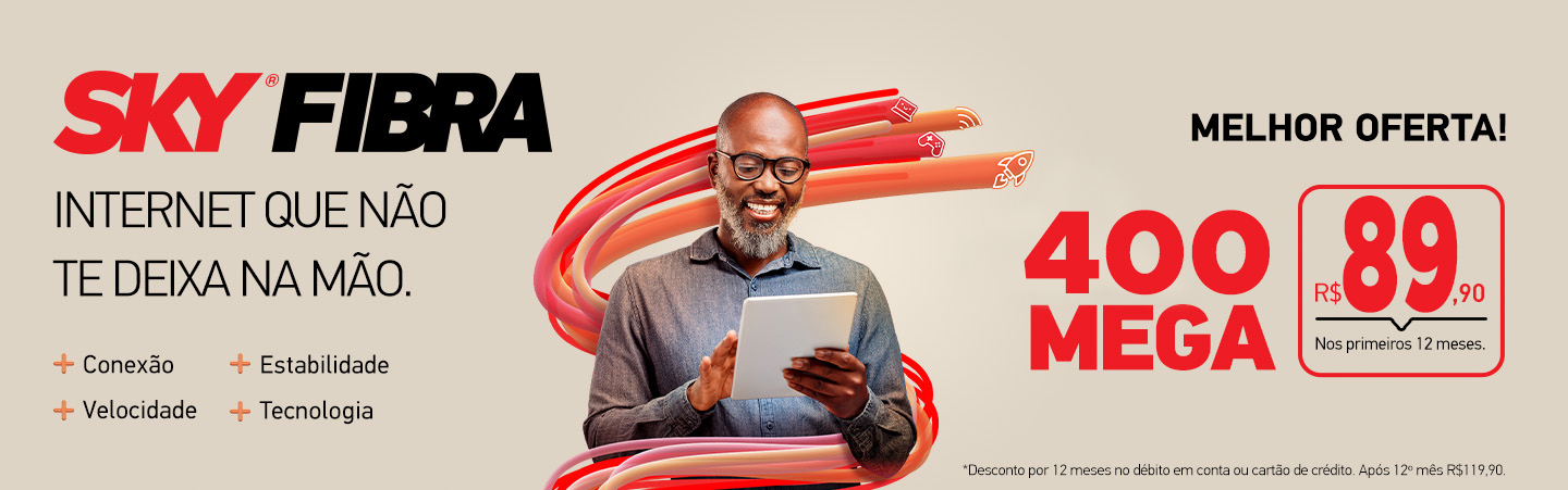Promoção SKY Fibra